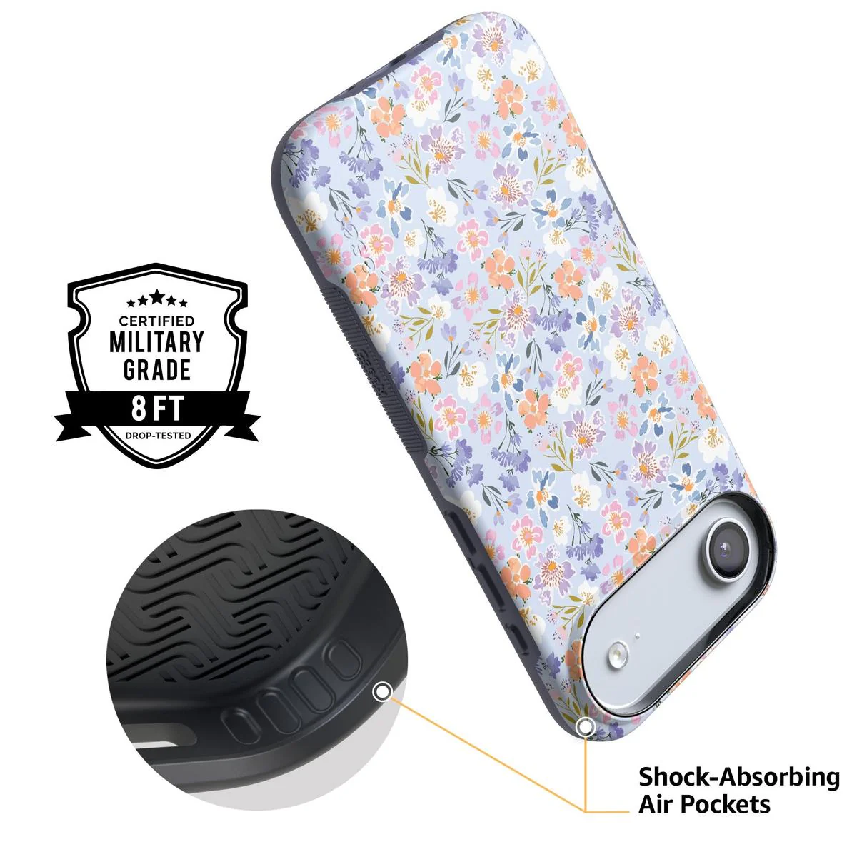Poppy Meadows | Pastel Floral Case