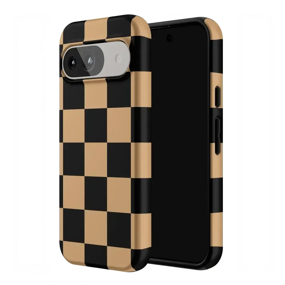 Fit Check | Black & Brown Checkerboard Case