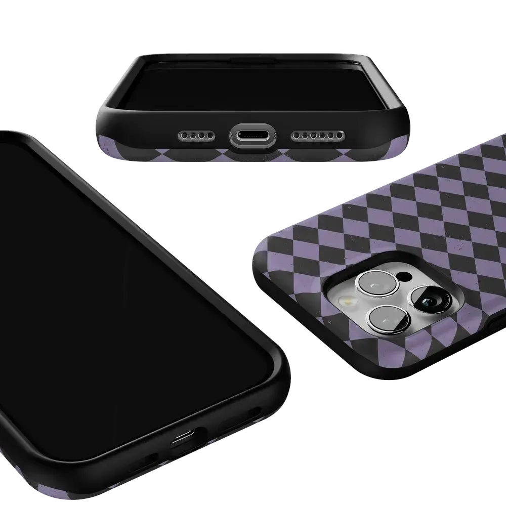 Midnight Hex | Purple Checkered Case