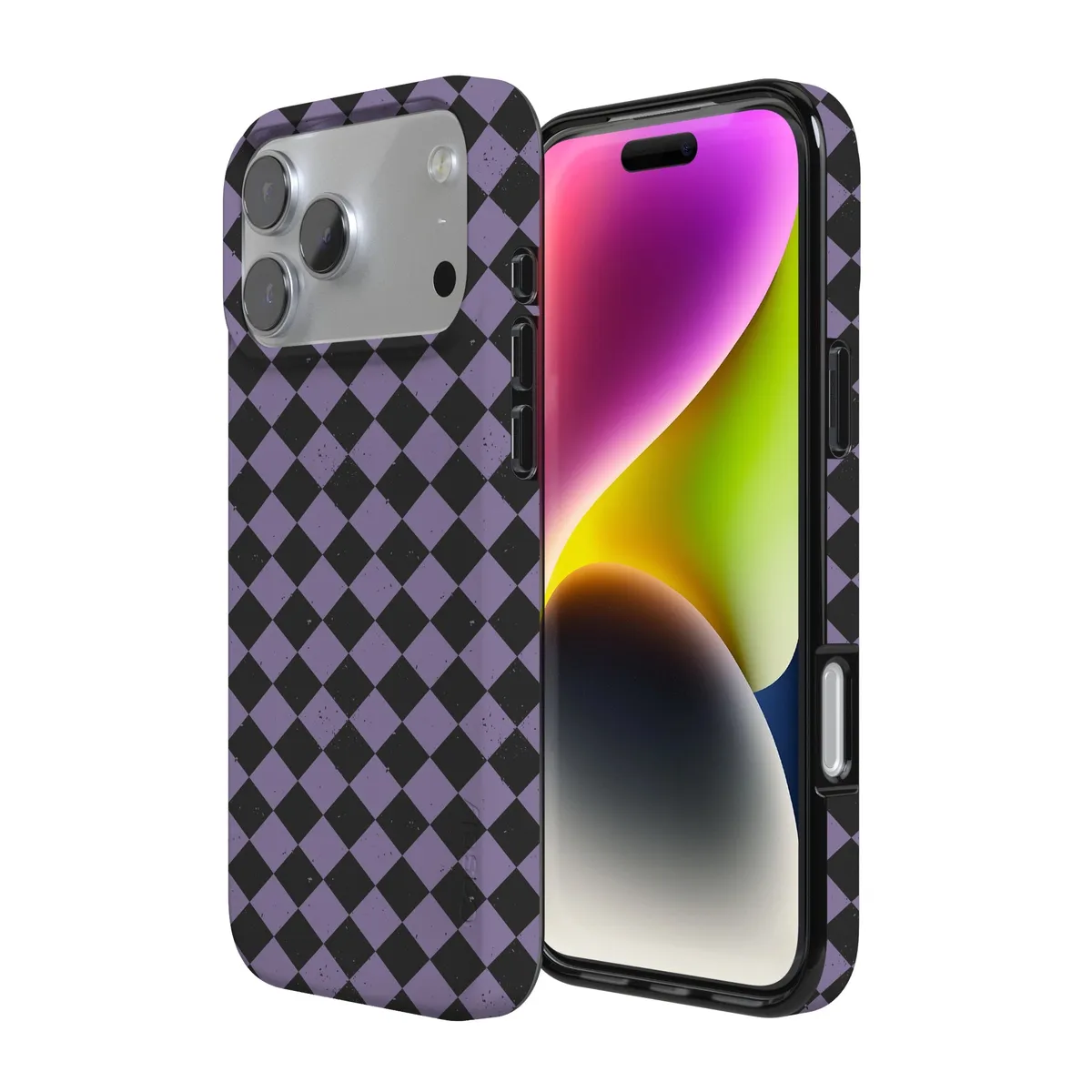 Midnight Hex | Purple Checkered Case