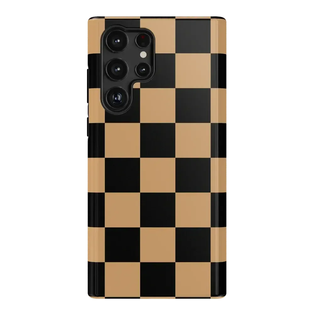 Fit Check | Black & Brown Checkerboard Case