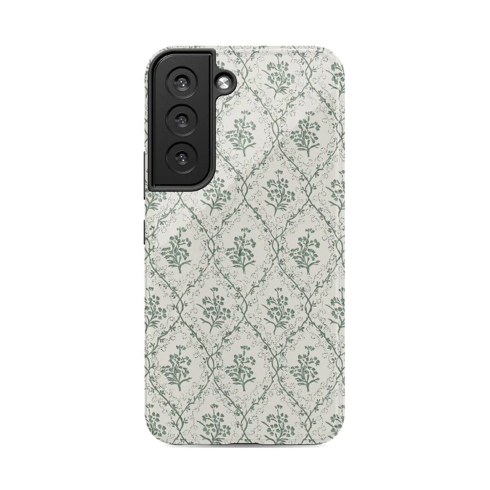 Sage Tapestry | Floral Vines Case