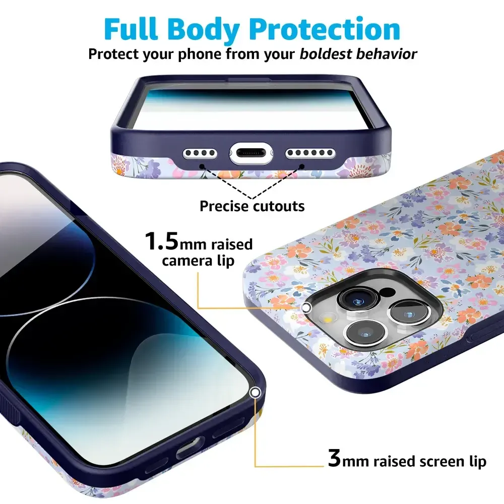 Poppy Meadows | Pastel Floral Case