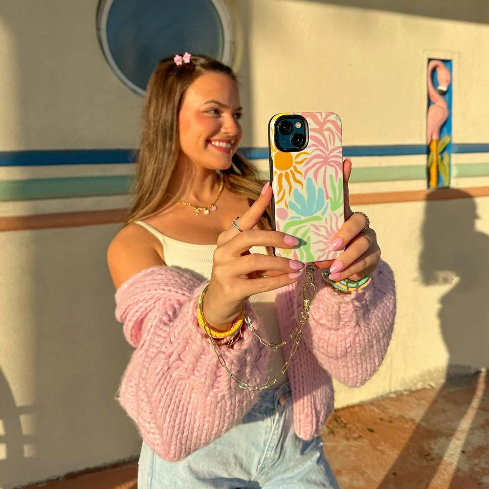 Paperclip Chain Wristlet Phone Chain | Pura Vida x Bans