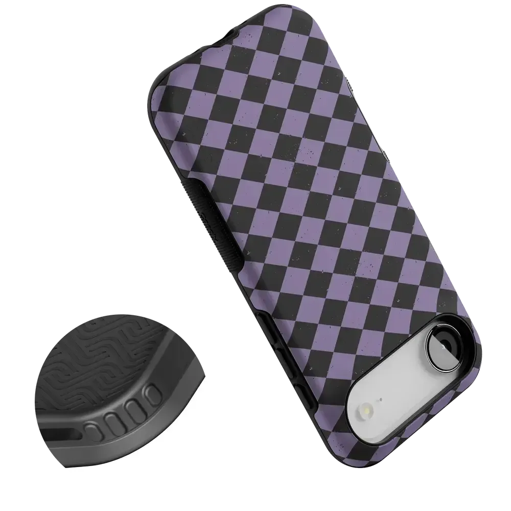 Midnight Hex | Purple Checkered Case