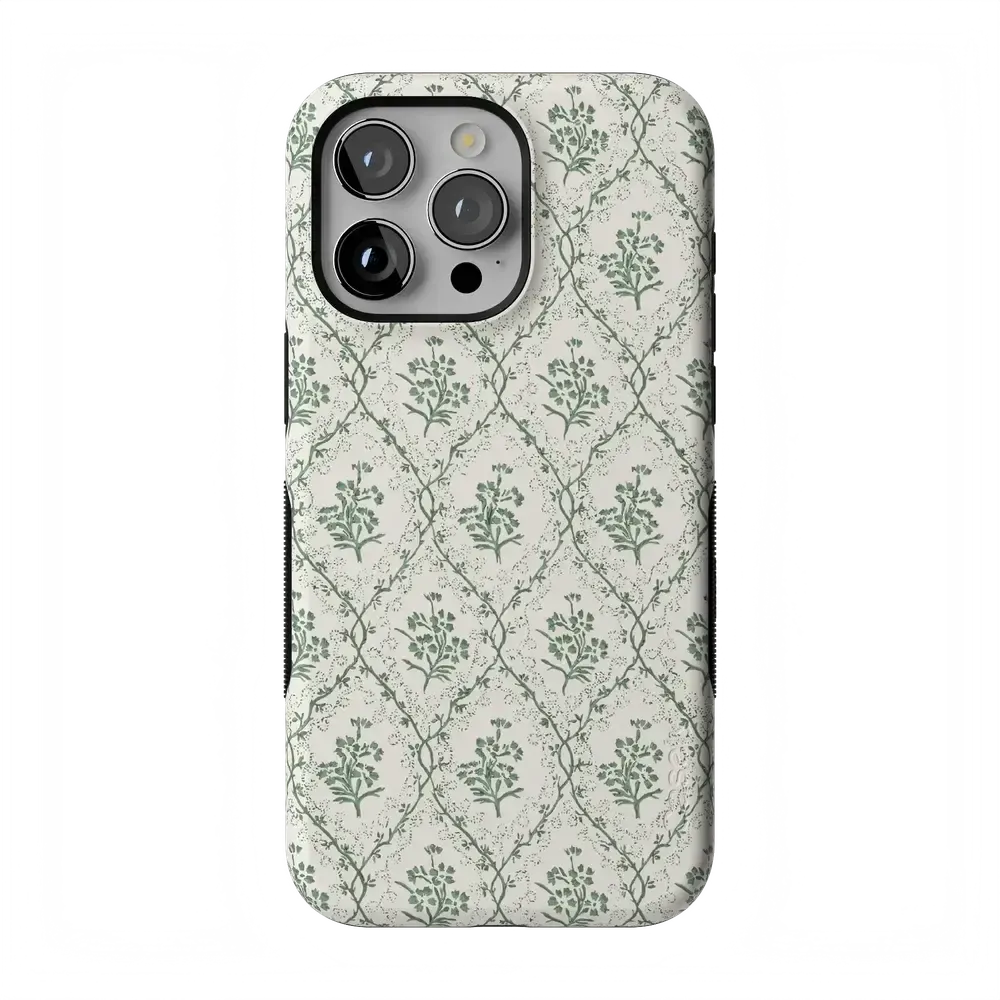 Sage Tapestry | Floral Vines Case