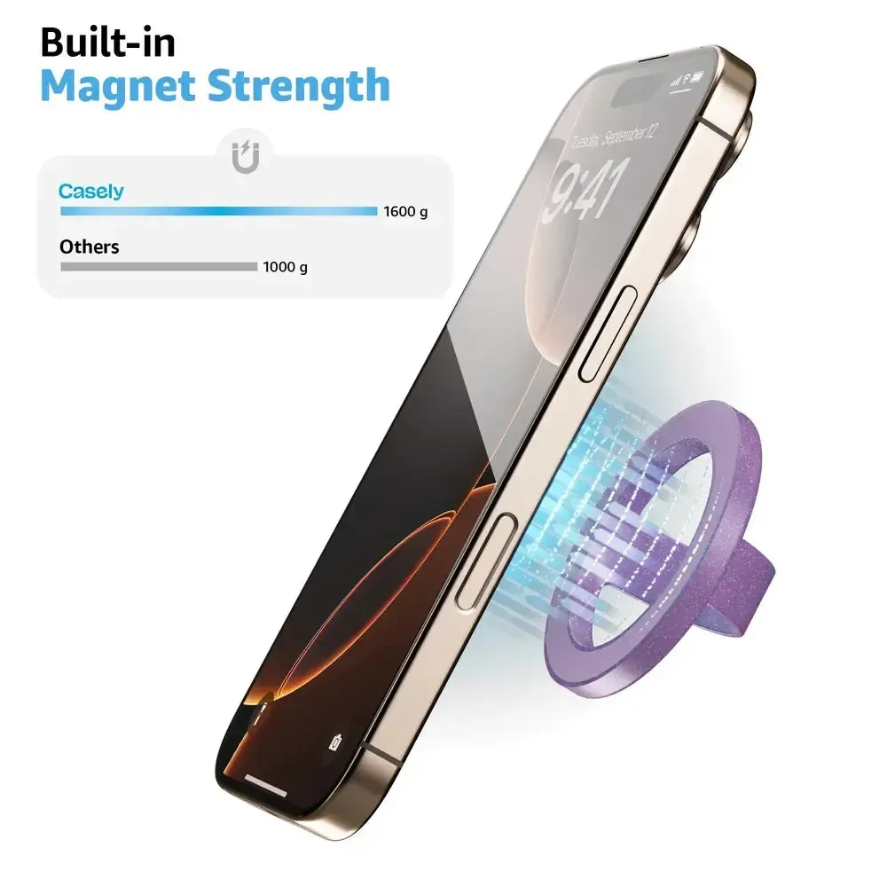 Lavender Waves | Purple Shimmer MagRing