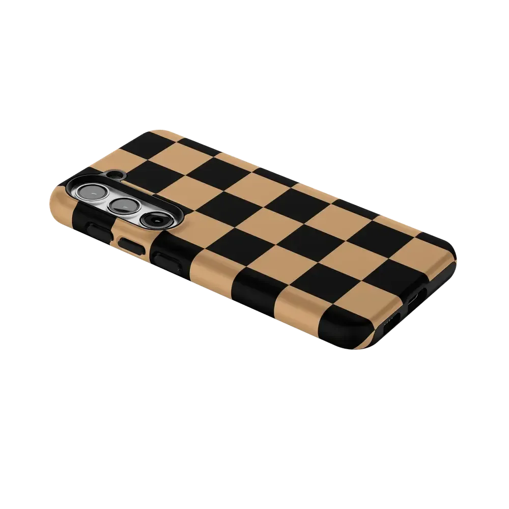 Fit Check | Black & Brown Checkerboard Case