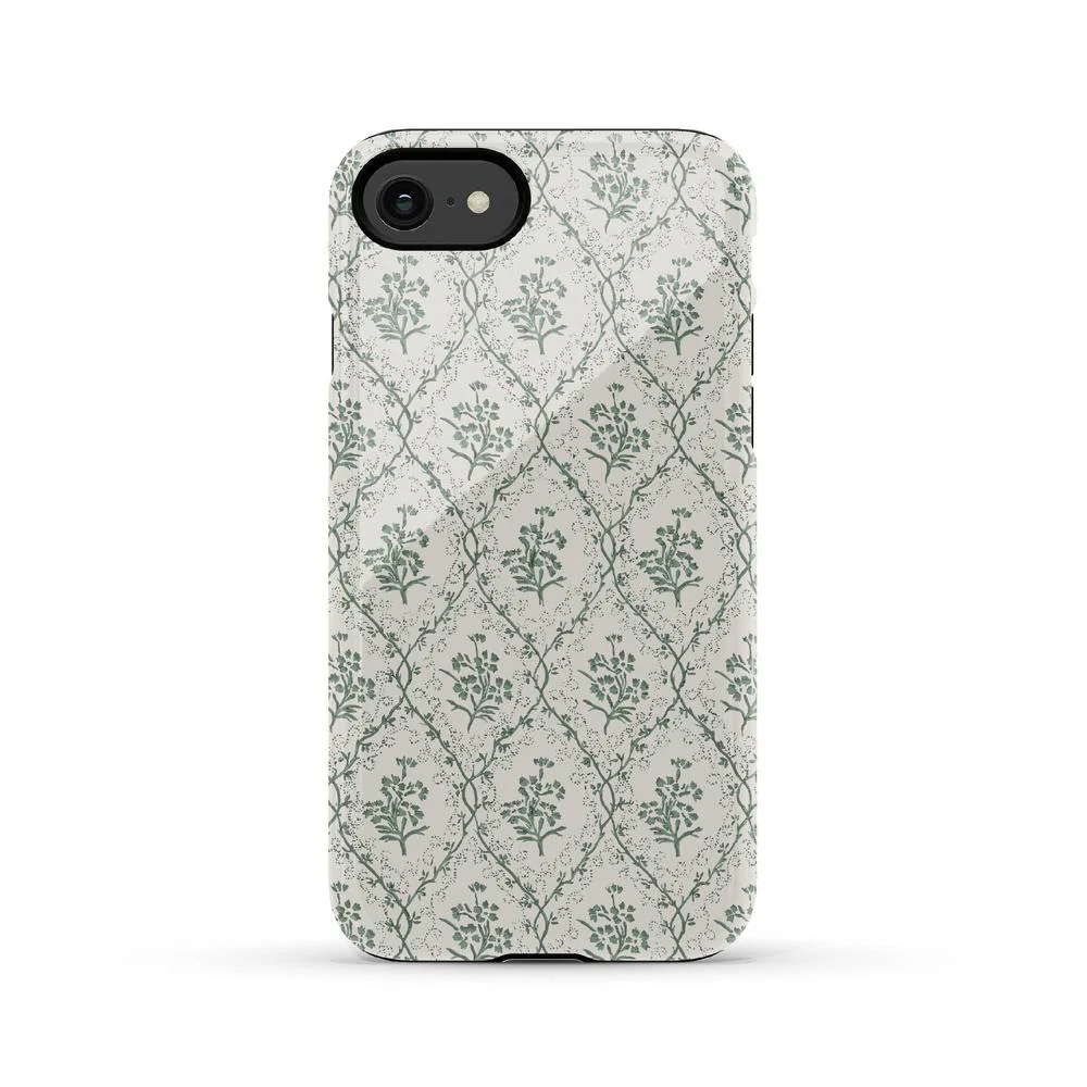 Sage Tapestry | Floral Vines Case