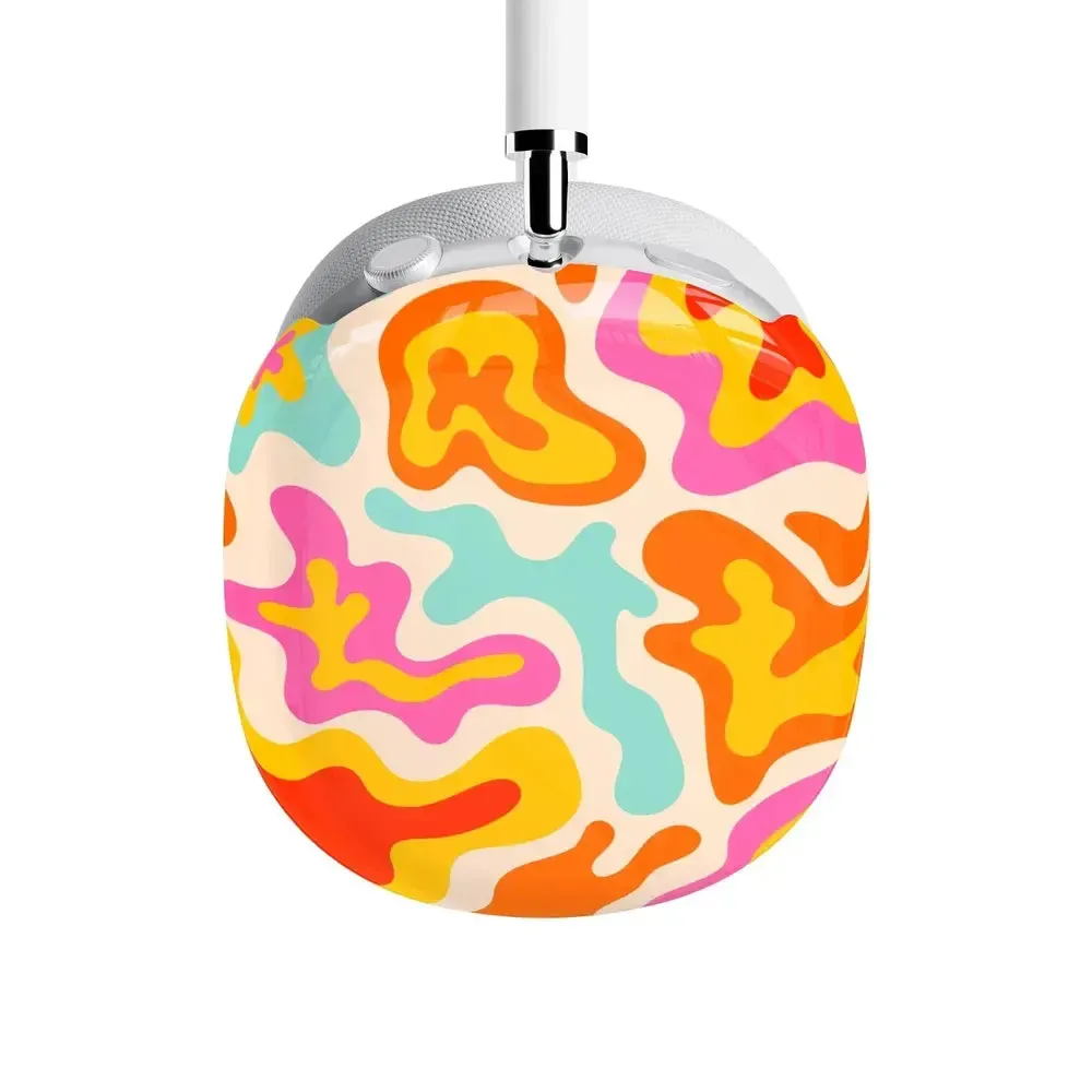 Tropical Color Splash | Abstract Retro AirPods Max Case